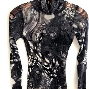 Karen Kane sheer top